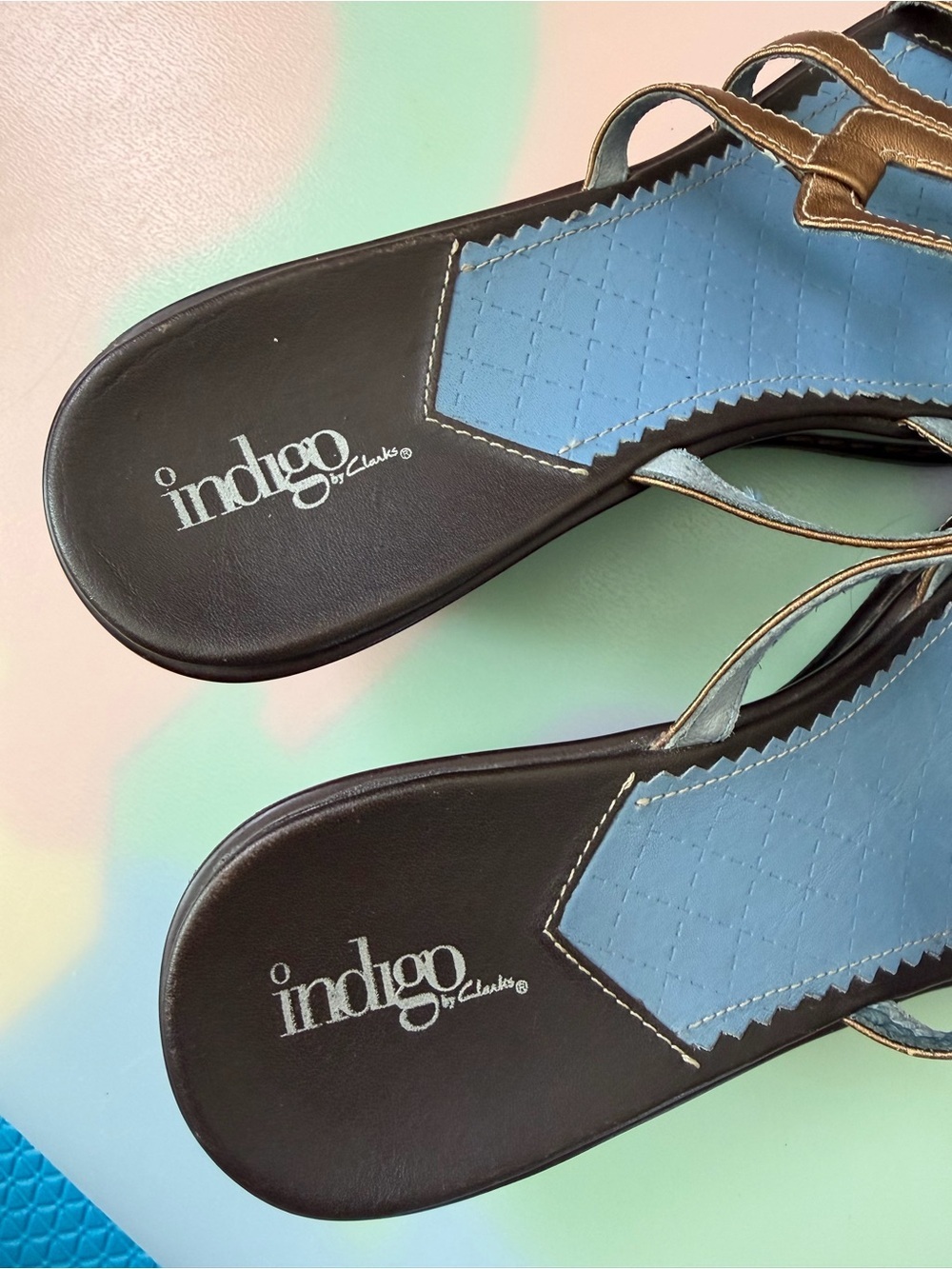 Indigo by Clarks Strappy Wedge Sandals β¨ - Picture 5 of 7